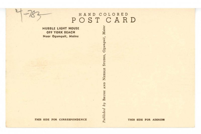 ME - York Beach.  Nubble Lighthouse