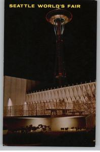 Postcard-Space Needle..Seattle World's Fair..Washington