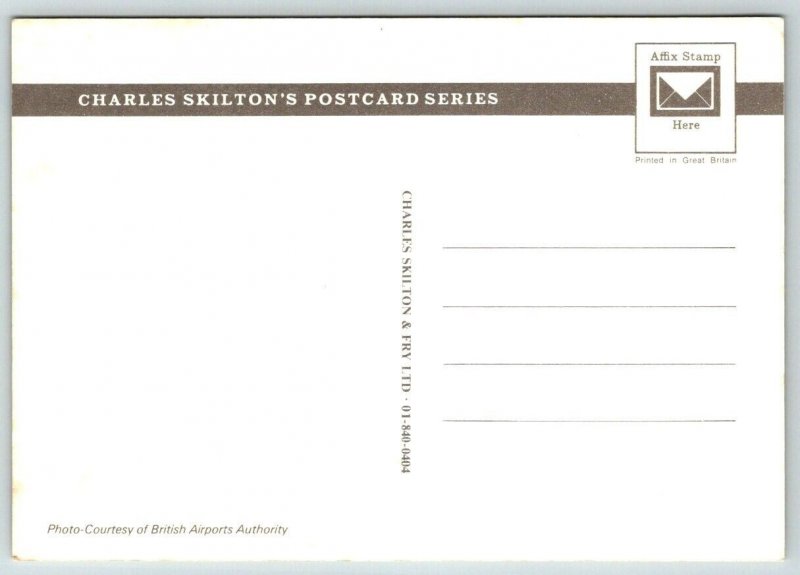 Gatwick Airport  London England UK   Postcard