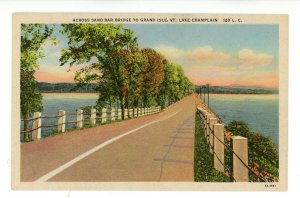 VT - Grand Isle. Lake Champlain, Sand Bar Bridge