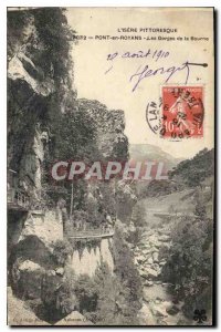 Postcard Old Bridge Royans Gorges of the Bourne