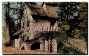 Versailles Old Postcard The house Marie Antoinette The mill