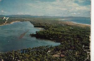 BF31229 hossegor landes le lac marin la foret   france front/back image