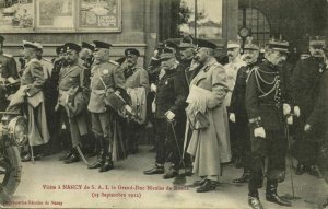 Grand Duke Nicholas Nikolaevich of Russia in Nancy France (1912) Postcard (2)