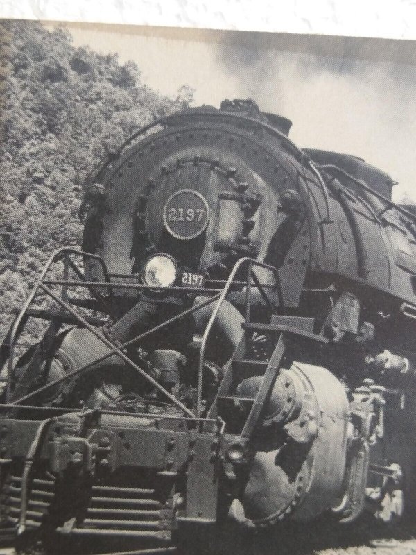 Postcard - Steam Locomotive #2197