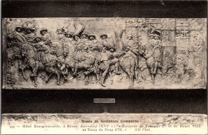 Postcard Rouen Hôtel Bourgtheroulde Bas-Relief