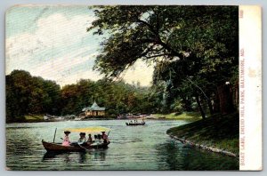 Boat Lake  Druid Hill Park   Baltimore  Maryland  Postcard  c1907