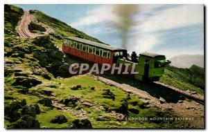 Old Postcard Snowdon Mountain Railway