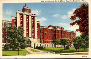 Minnesota Rochester St Marys Hospital New Addition 1943 Curteich