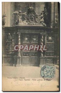 Old Postcard Saint Maximin Gate Lateral Choir