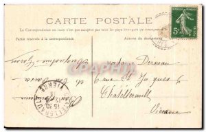 Old Postcard Saint Clementin L & # 39eglise And His Fleche