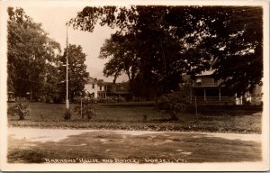 Real Photo Postcard Barrows' House and Annex in Dorset, Vermont~135268