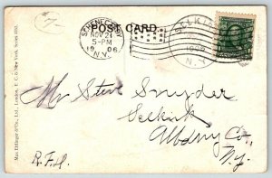 Comic Humor  Visiting the Museum  Postcard