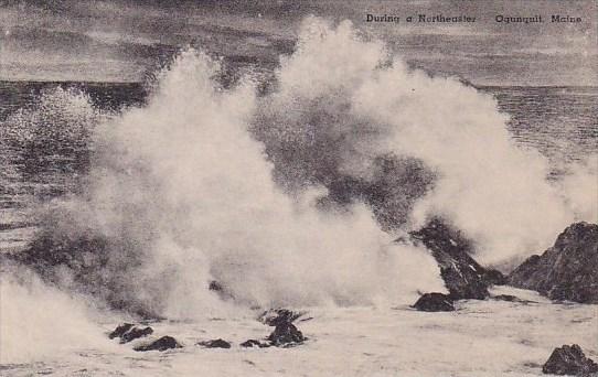 Maine Ogunquit During A Northeaster Albertype