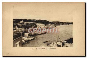 Postcard Old Marseille The Corniche