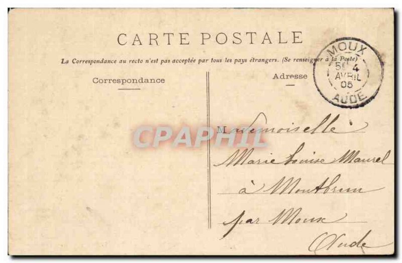 Narbonne - The College Victor Hugo - Old Postcard
