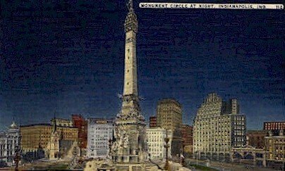 Monument Circle - Indianapolis , Indiana IN