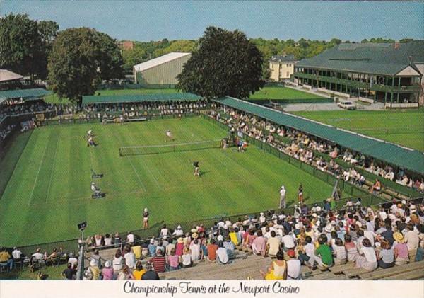 Rhode Island Newport International Tennis Hall Of Fame Championship Tennis At...