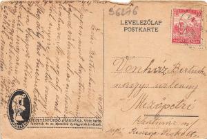 B6276 Slovakia Postyen Thermia Hotel 1918