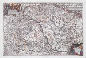 BC60072 Maps Cartes geographiques Magyarorszag terkepe Giacomo de Rossi Roma 