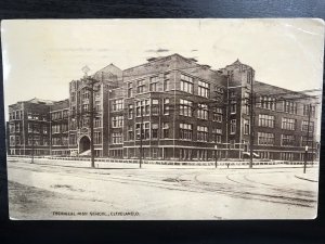 Vintage Postcard 1911 East Technical High School Cleveland Ohio (OH)