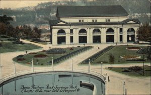 Chester West Virginia WV House Pavilion c1910s Postcard