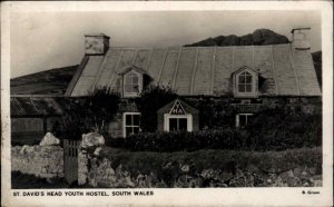 South Wales St David's Head Youth Hostel Vintage Real Photo Postcard