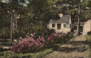 Harwichport Massachusetts MA Cape Cod Ayerlane Doll House Vintage Postcard