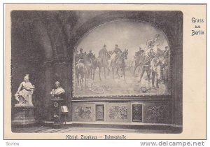 Interior, Konigl. Zeughaus-Ruhmeshalle, Gruss Aus Berlin, Germany, 1900-1910s