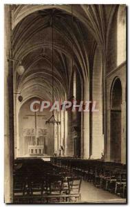 Old Postcard Solesmes L & # & # 39interieur the abbey 39Eglise