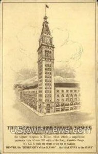 The Daniels & Fish Tower - Denver, Colorado CO Postcard