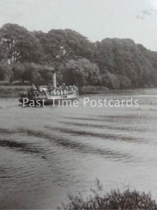 Nottingham COLWICK TREES & STEAM FERRY on the River Trent c1911 RP by Valentine