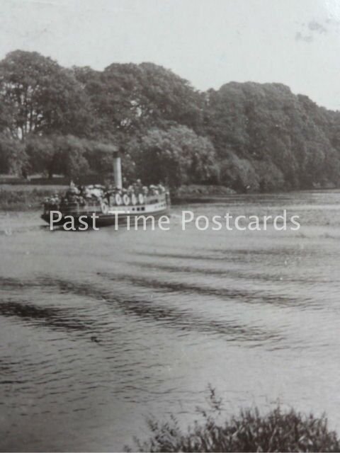 Nottingham COLWICK TREES & STEAM FERRY on the River Trent c1911 RP by Valentine