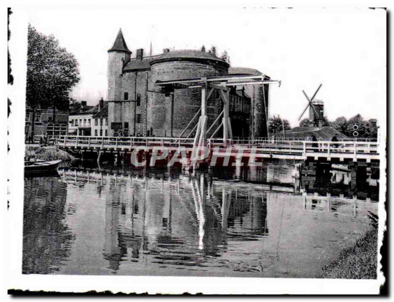 Modern Postcard Brugge Bruges Kruispoort Gate Holy Cross