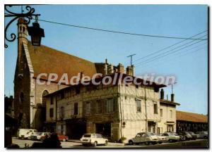 Old Postcard Chatillon on Chalaronne Church XV S Old Timbered House