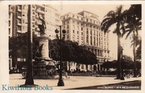 Postcard RPPC Hotel Gloria Rio de Janeiro Brazil