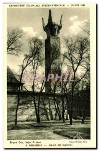 Old Postcard International Colonial Exposition Paris 1931 Madagascar Aloalo o...