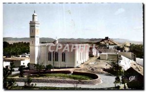 Old Postcard Laghouat views Mosque decision I Military Hospital