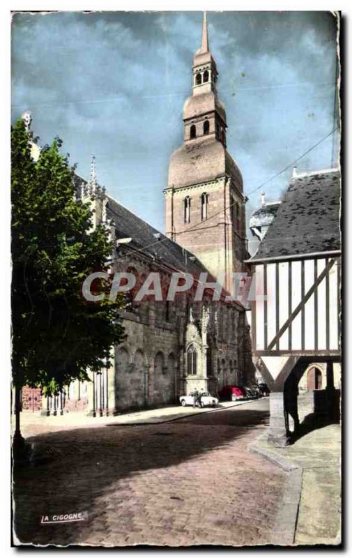 Old Postcard Dinan (Cotes du Nord) Basilica of Saint Sauveur