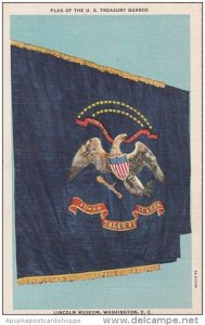 Washington DC Flag Of The U S Treasury Guards Lincoln Museum