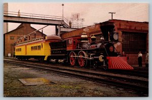 Railroad Locomotive Train Postcard - Norfolk & Western Roanoke Shops