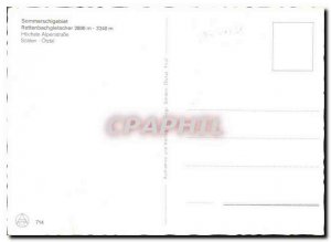 Postcard Modern Sommerskigebiet Rattenbachferner put Auberer Schwarzer Schnei...