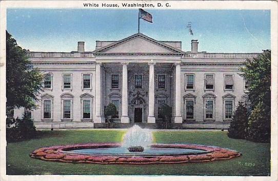 White House Washington D C 1935