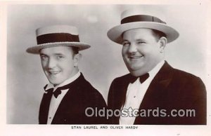 Stan Laurel & Oliver Hardy Movie Actor / Actress Unused 