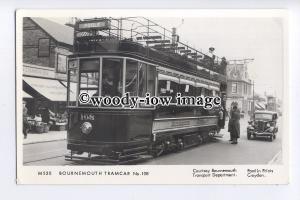pp2315 - Bournemouth Tramcar No.108 to Poole - Pamlin postcard