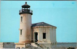 Postcard LIGHTHOUSE SCENE Bandon Oregon OR AM4382