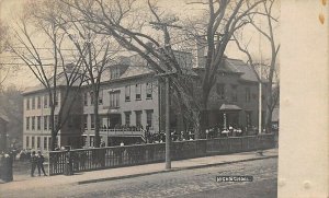 Bangor ME High School Crosby Bean Photographer Real Photo Postcard