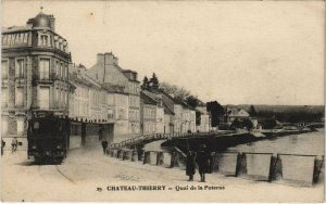 CPA CHATEAU-THIERRY Quai de la Poterne (804563)