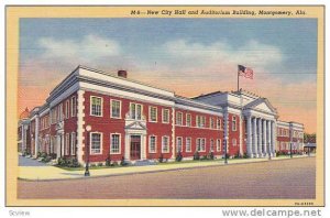 New City Hall and Auditorium Building, Montgomery, Alabama, 1930-1940s