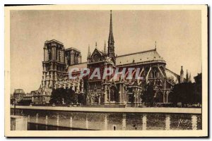 Postcard Old Paris Strolling Notre Dame for Ensemble